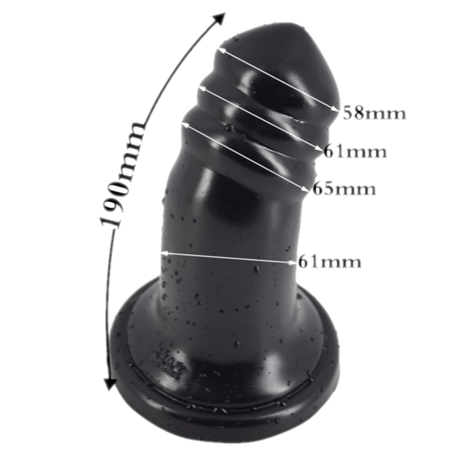 Big And Stubby Anal Dildo With Suction Cup, gallery view 7