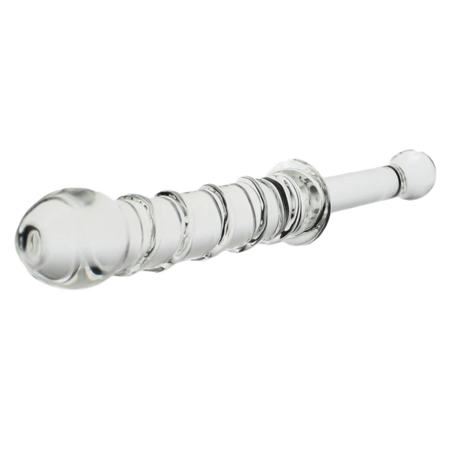 Small Clear Glass Dildo, gallery view 2