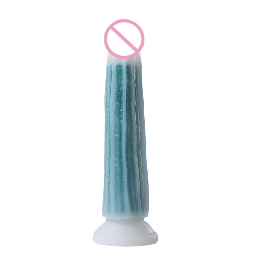 Random Translucent Vegetable Dildo With Suction Cup, gallery view 3
