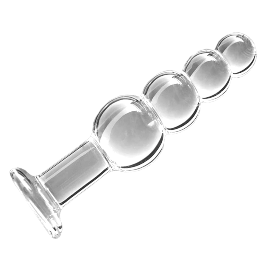 Glass Crystal Beaded Dildo BDSM, gallery view 5