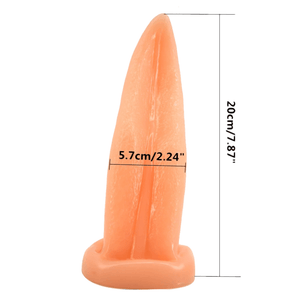 Zungenstimulation Monsterdildo BDSM