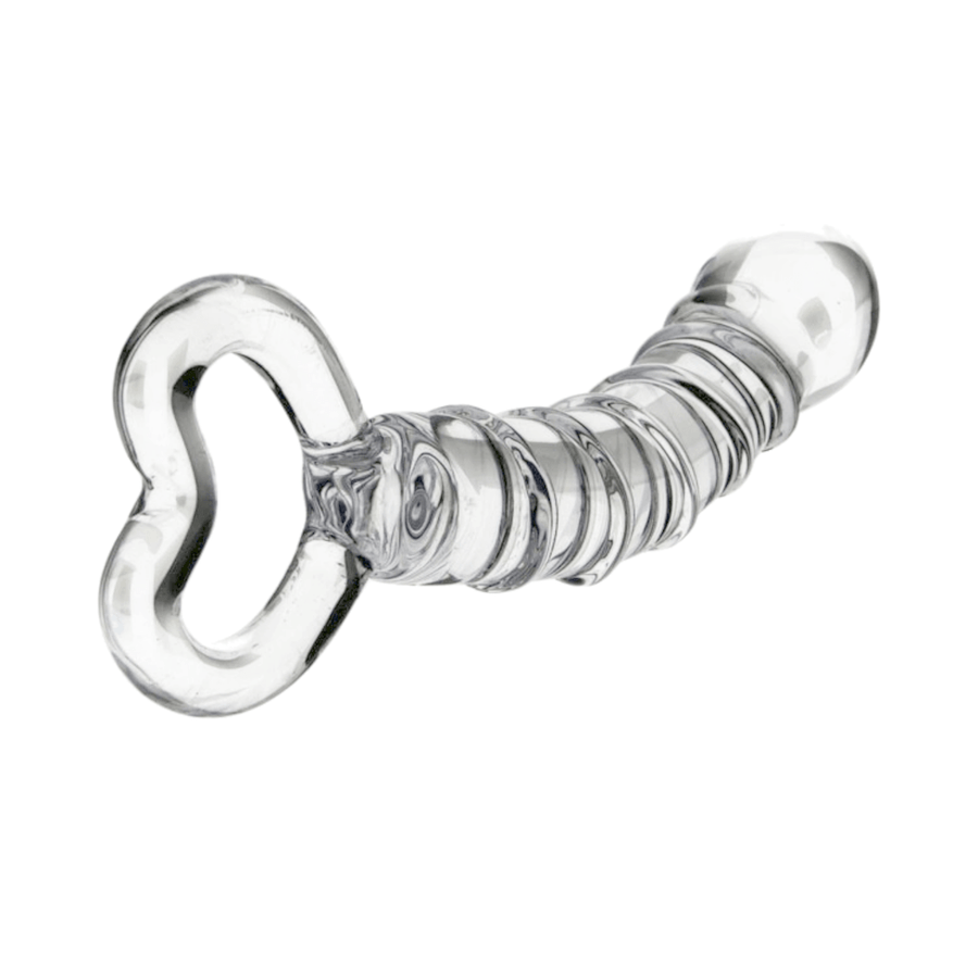 Clear 7 Inch Glass Dildo, gallery view 4