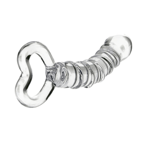 Clear 7 Inch Glass Dildo