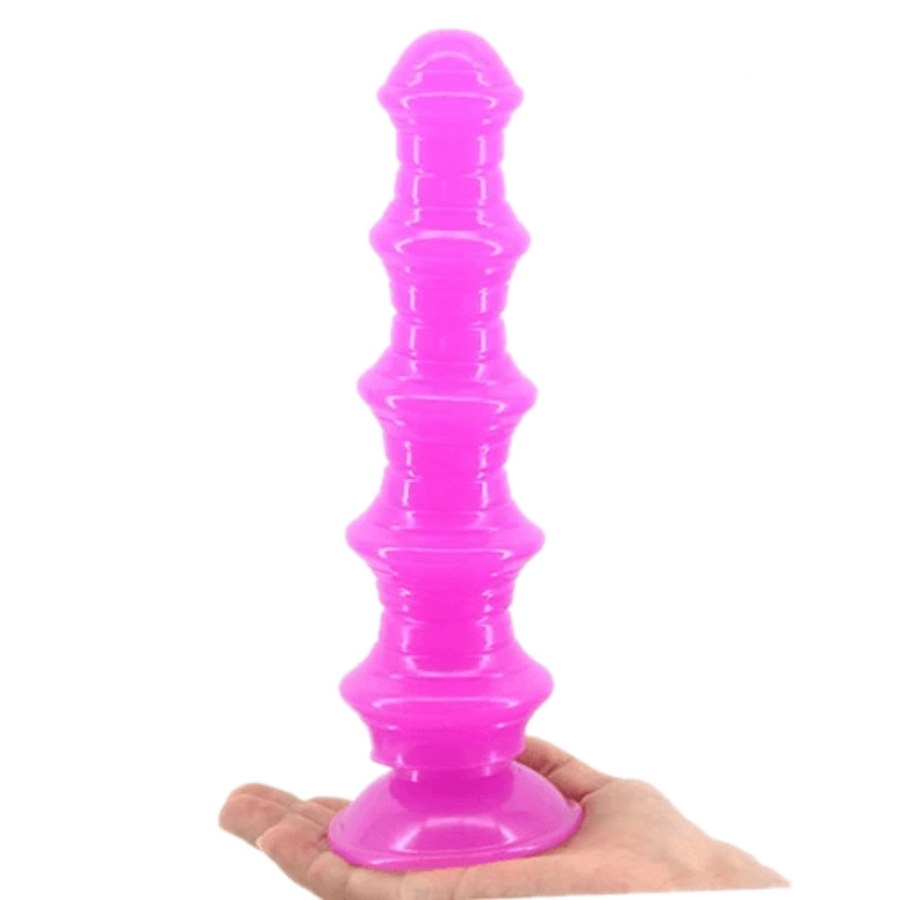 Pagoda-Inspired Anal Dildo With Suction Cup BDSM, gallery view 3