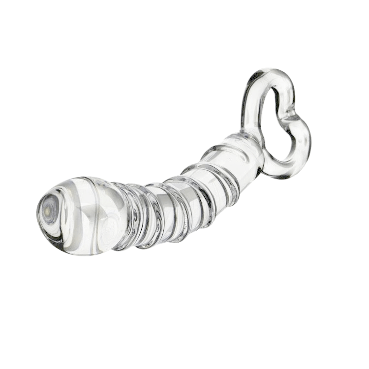 Clear 7 Inch Glass Dildo product view
