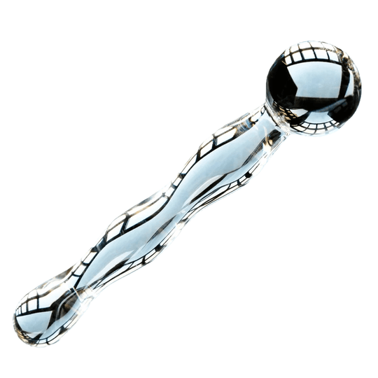 Magic Wand of Masturbation Glass Dildo BDSM product view