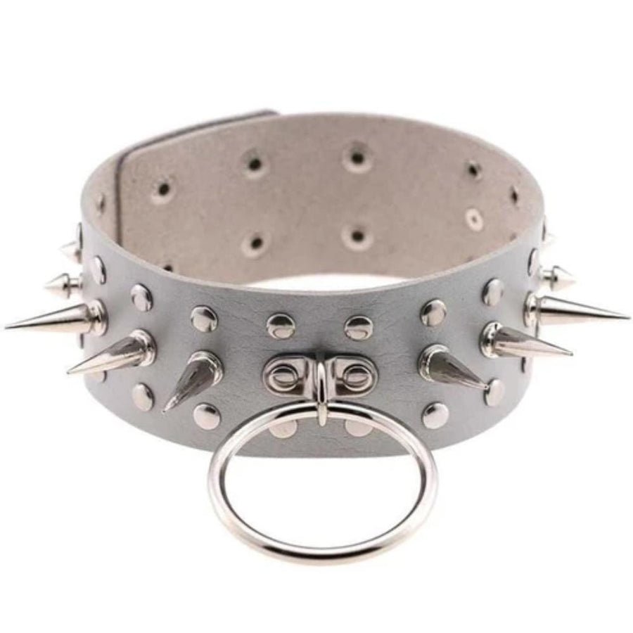 Spiked Bondage Submissive Collar, gallery view 21