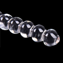 Load image into Gallery viewer, Pleasure Glass Crystal Beaded Dildo BDSM
