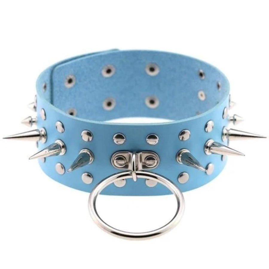 Spiked Bondage Submissive Collar, gallery view 24