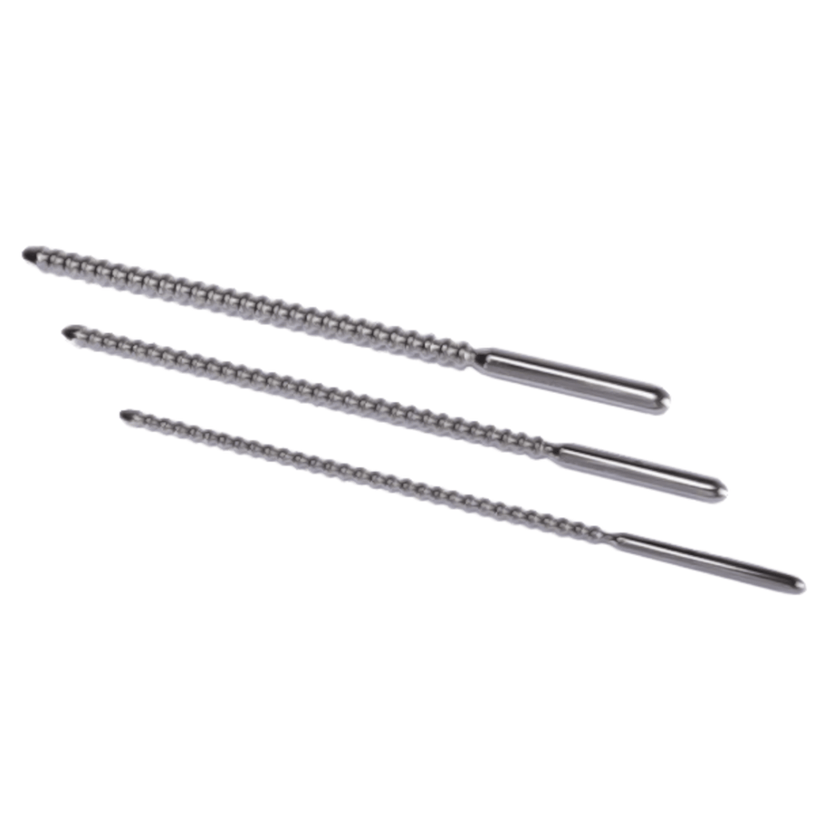 BDSM Solid Beaded Urethral Sound, gallery view 2