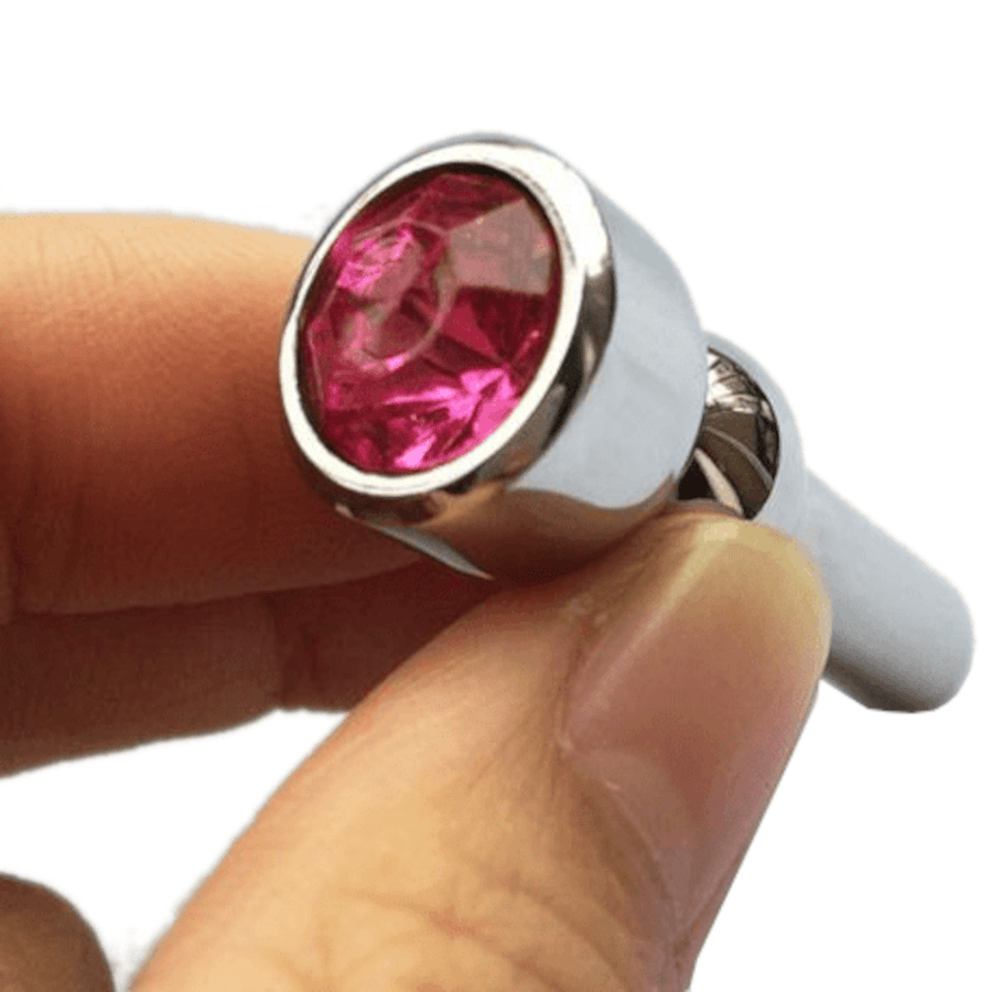 Short Jewelled Penis Plug BDSM, gallery view 6