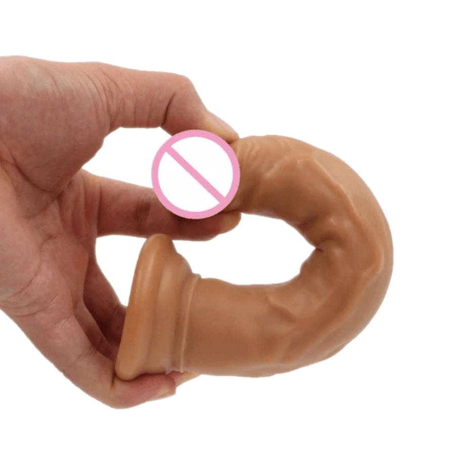 Soft Silicone Dildo With Suction Cup, gallery view 3