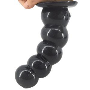 Large 5 Beads Anal Dildo