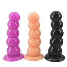 Load image into Gallery viewer, Large 5 Beads Anal Dildo
