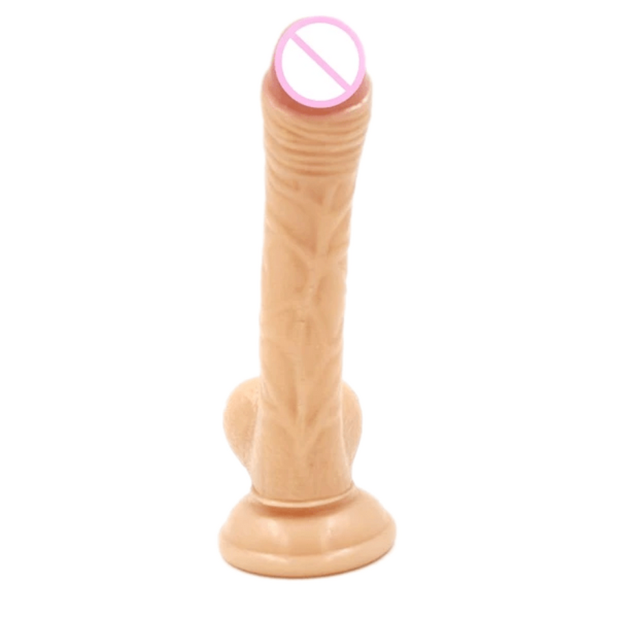Provocative 7 Inch Long Thin Dildo With Suction Cup BDSM, gallery view 2