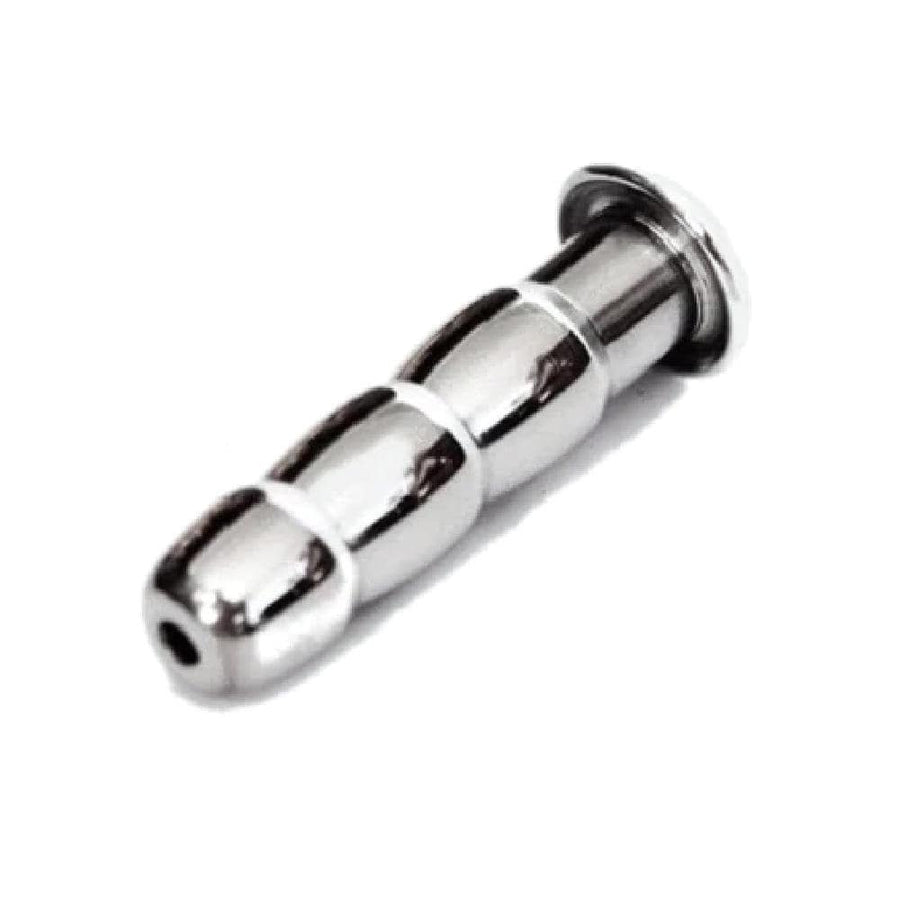 Ribbed Stainless Urethral Dilator Penis Plug BDSM, gallery view 2