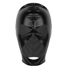 Load image into Gallery viewer, Comfy Black Spandex Hood BDSM
