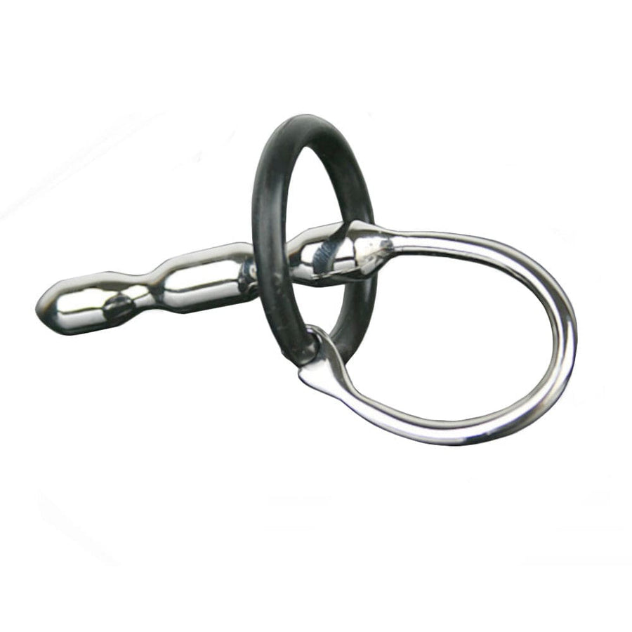 Erotic Solid Steel Penis Plug BDSM, gallery view 2