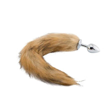 Load image into Gallery viewer, Mischievous Mutt Fox Tail Butt Plug 18 Inches Long BDSM
