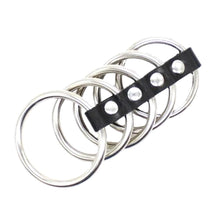 Load image into Gallery viewer, Erection Lock Cock Ring Harness BDSM
