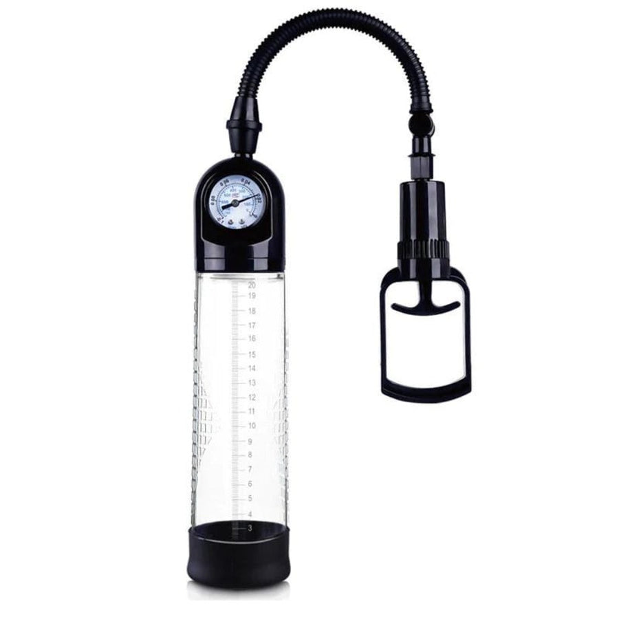 Erection Assist Penis Pump With Gauge BDSM product view