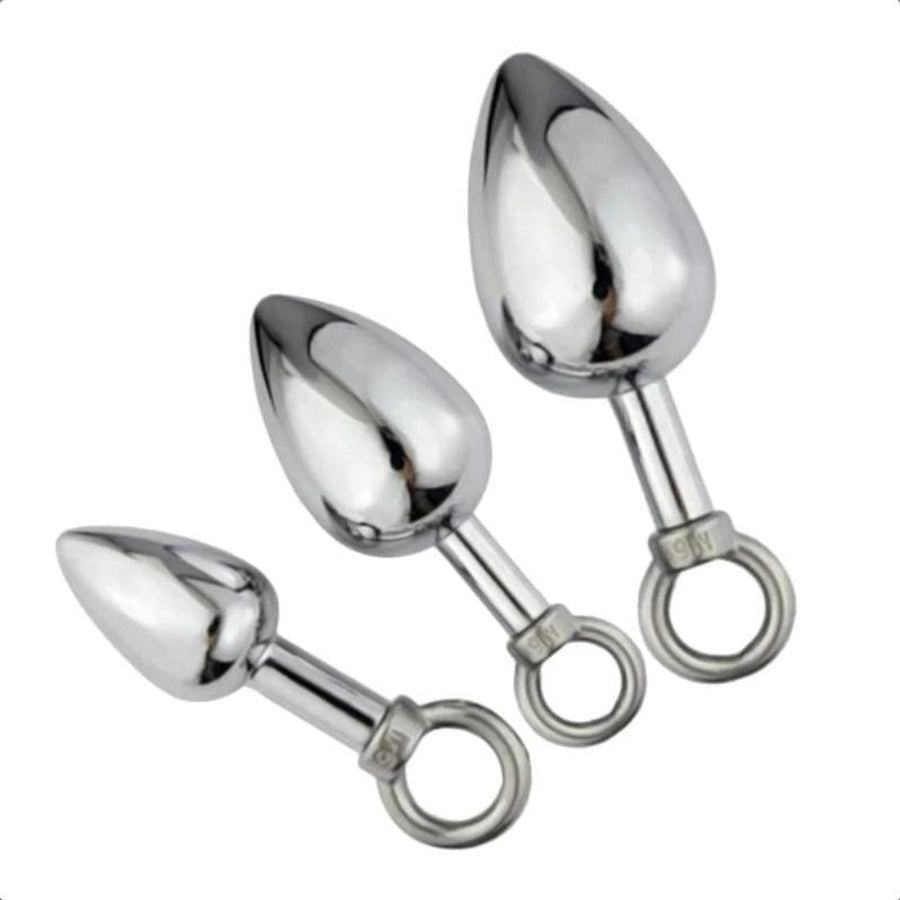 Rectal Stimulator Metal Butt Plug BDSM, gallery view 2