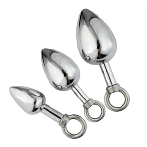 Rectal Stimulator Metal Butt Plug BDSM