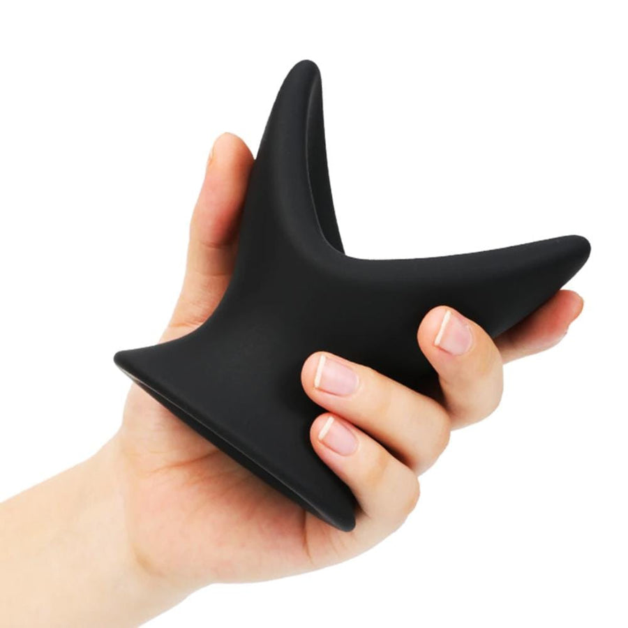 V-Shaped Silicone Hollow Butt Plug product view