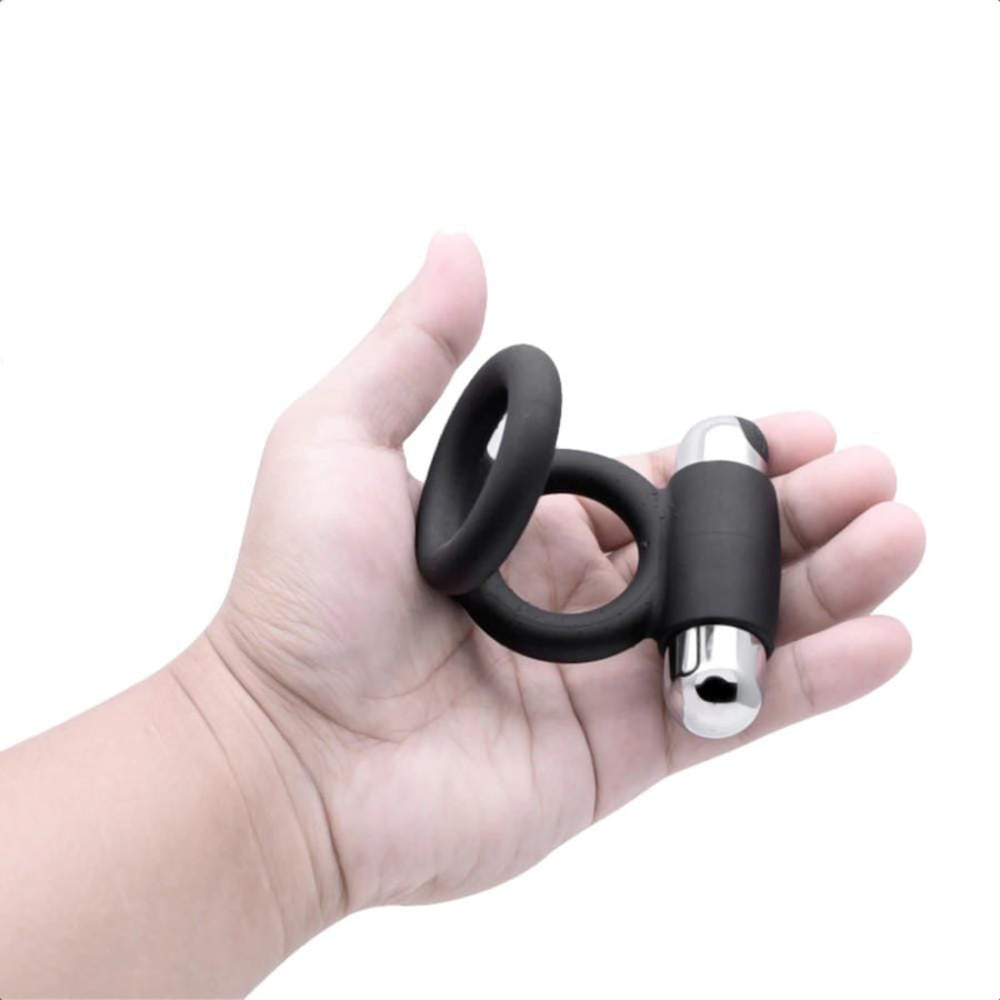Bullet-Powered Vibrating Dick and Ball Ring, gallery view 4