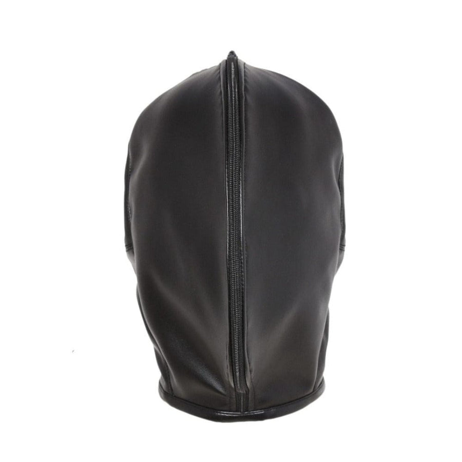 Full Leather Sensory Deprivation Hood BDSM, gallery view 4