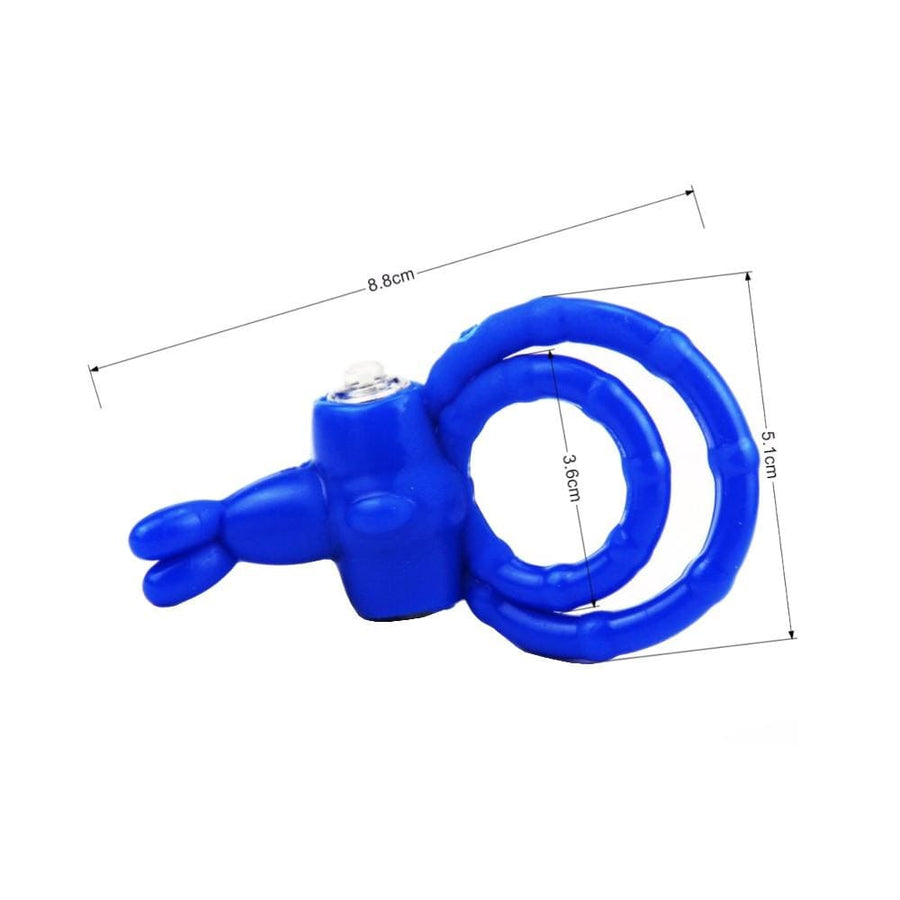 Erection-Enhancing Blue Bunny Cock Ring, gallery view 6