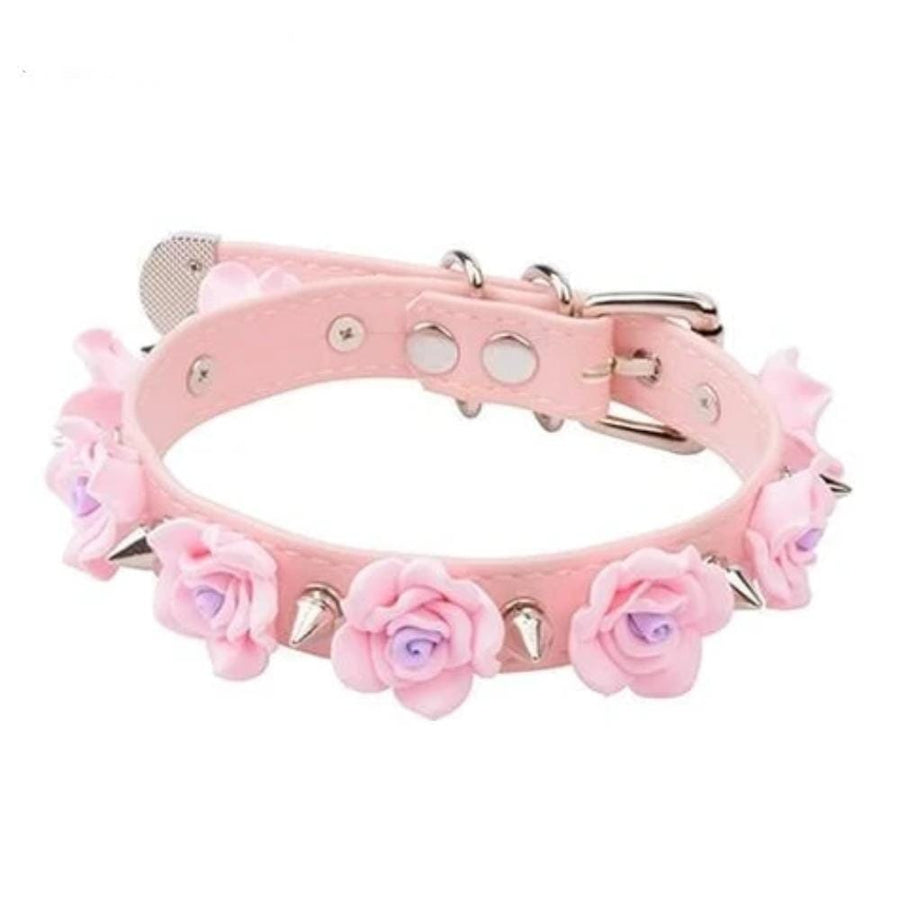 Flowers and Spikes Cute Collar, gallery view 2