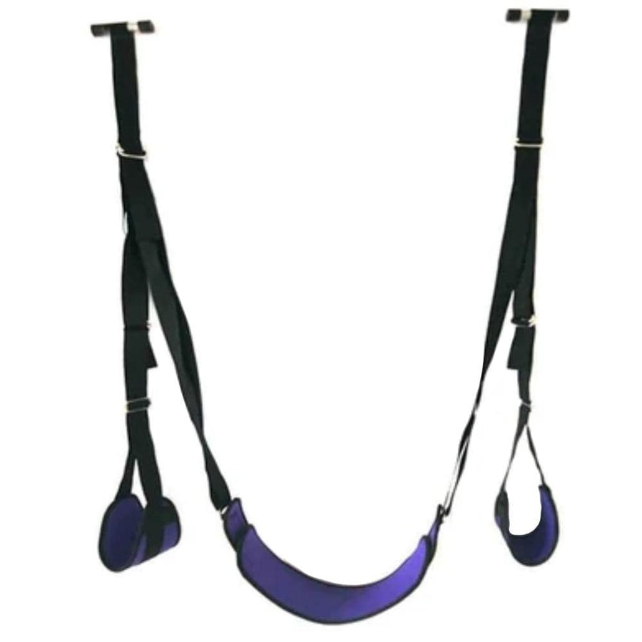 Purple Leg Spreader Sex Swing BDSM product view