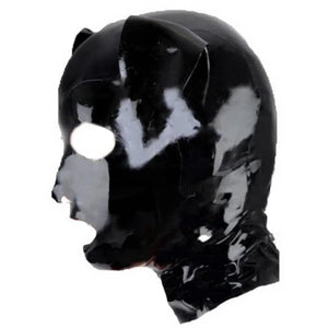 Masques de chien en latex soumis BDSM