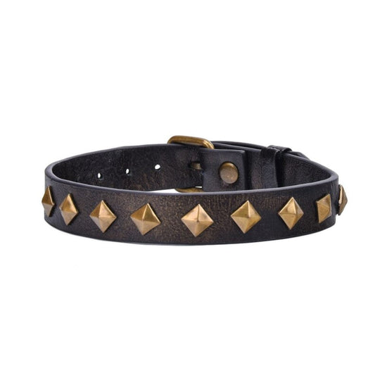 Genuine Vintage Leather Sub Collar product view