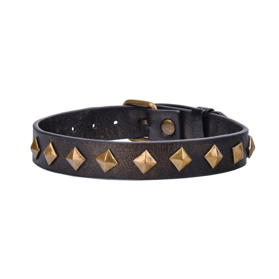 Genuine Vintage Leather Sub Collar product view