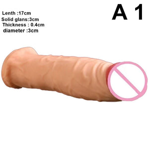 Beaver Beater Silicone Penis Extensions BDSM