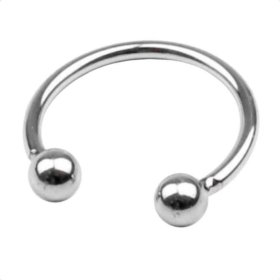 Dual Beads Stainless Steel Glans Ring BDSM product view