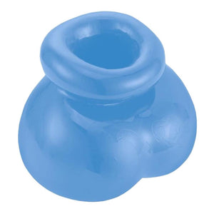 Anneaux de testicules pour sac de bondage bleu BDSM