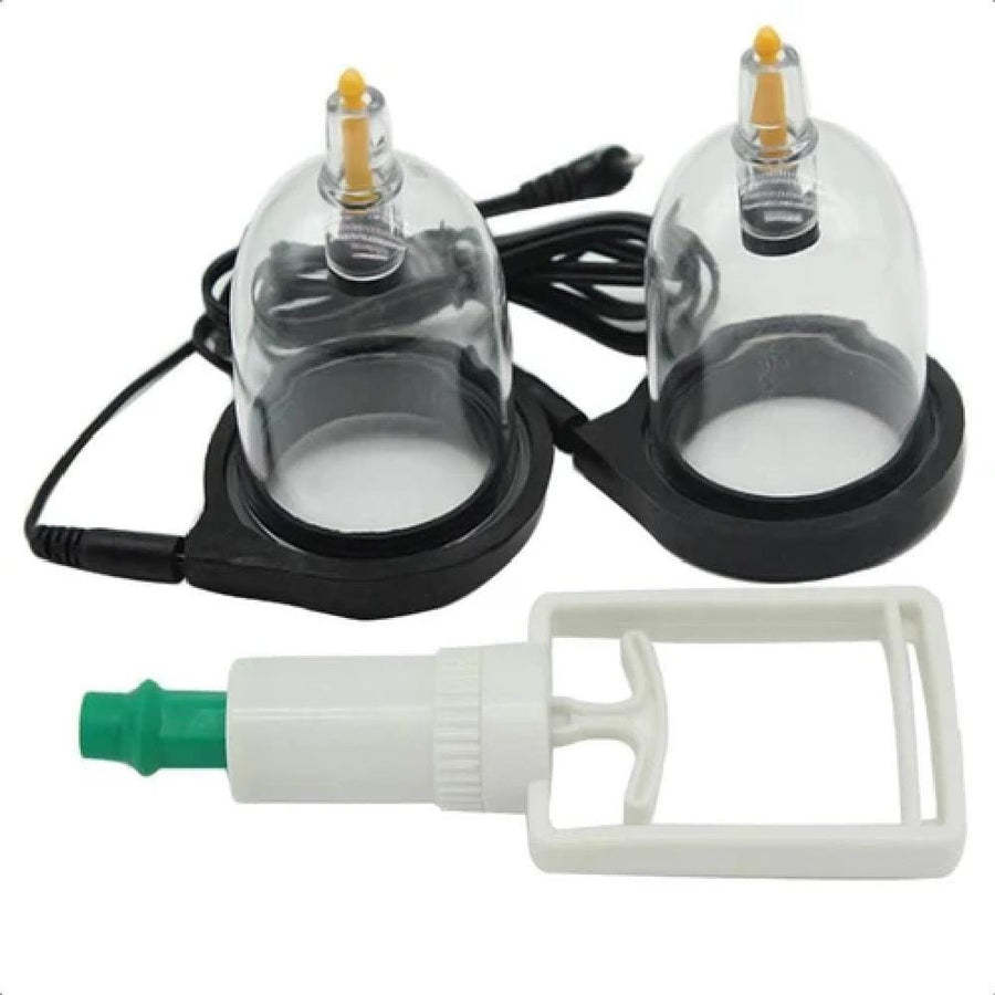 BDSM Erotic Suction Electro Nipple Clamps Set, gallery view 2