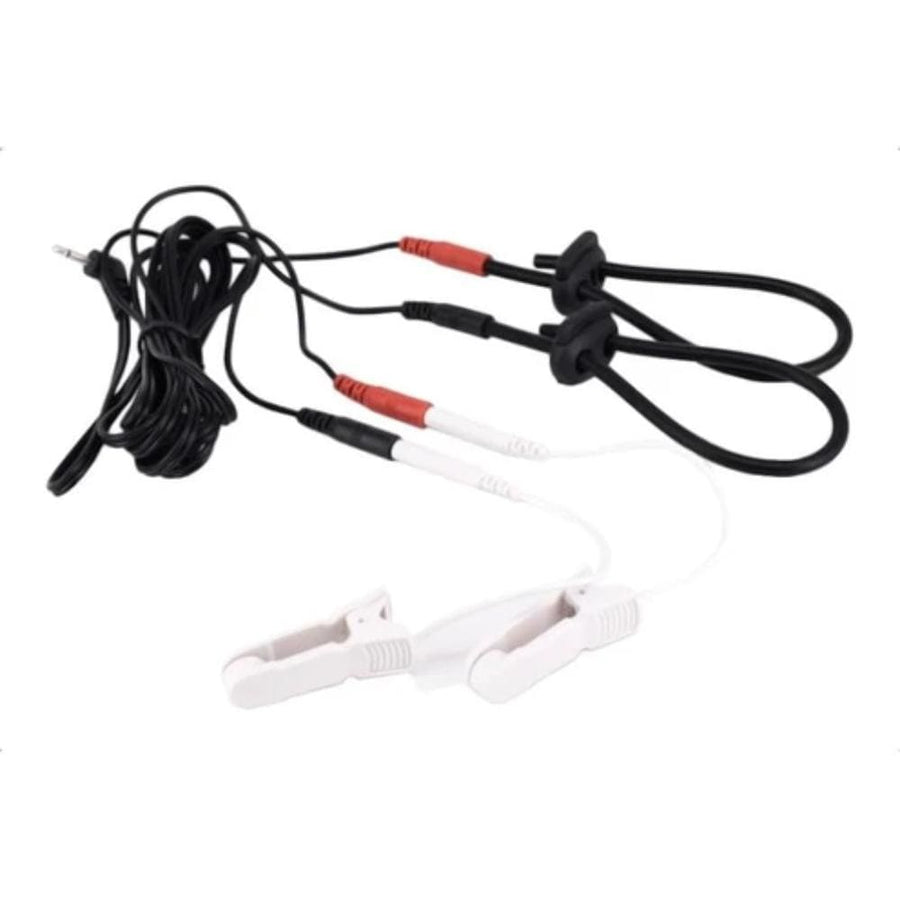 BDSM Pulsating Electro Nipple Clamp Set, gallery view 2