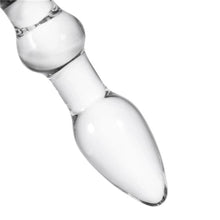 Load image into Gallery viewer, Personal Happiness Curved Glass Dildo
