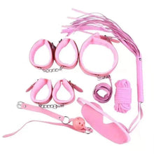 Lade das Bild in den Galerie-Viewer, Please and Tease 7-teiliges Bondage-Set BDSM
