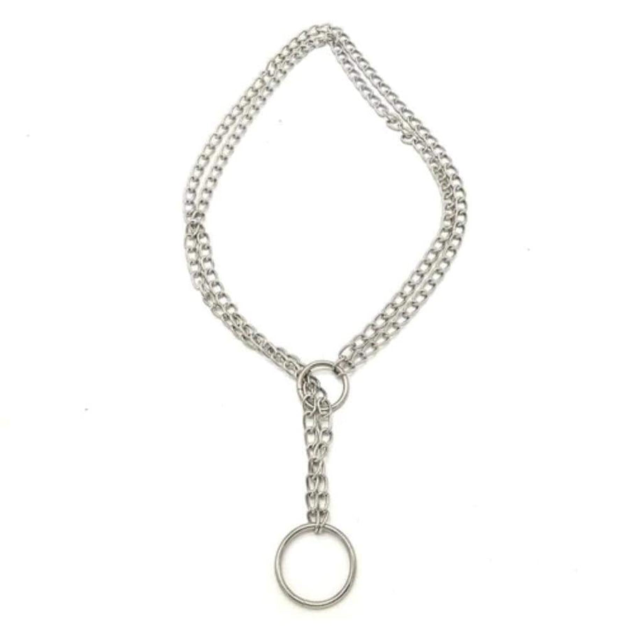 Hot Heavy Duty Dual Chain Iron Collar, gallery view 2