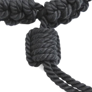 Natural Cotton Rope Bondage Collar