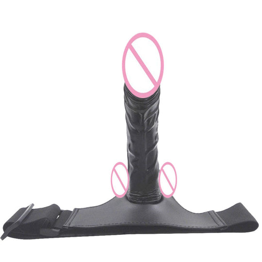 Black Mandingo Huge Strapon 8-Inch product view