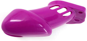 The Chick Magnet Plastic Cock Cage 3.15 inches and 3.94 inches long