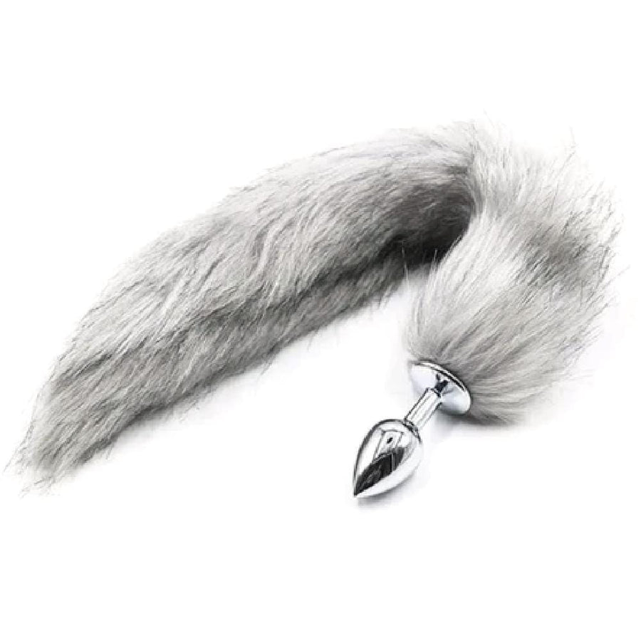 Seductive Fox Tail Butt Plug 17 Inches Long BDSM, gallery view 2