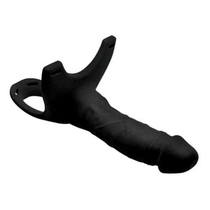 Realistic 5 Inch Hollow Dildo With Strap On Harness BDSM