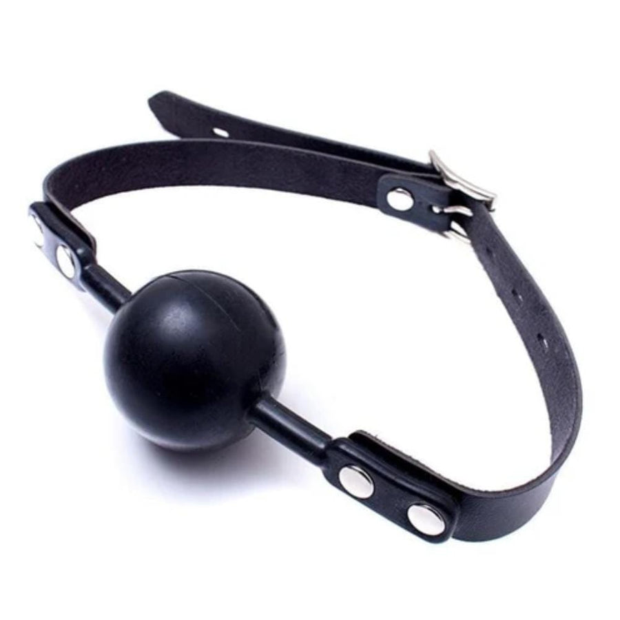 Silence Enforcer Black Gag BDSM, gallery view 2